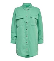 ONLY Light Green Oversized Shirt